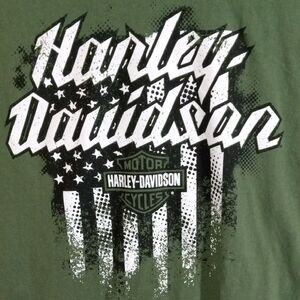 Harley-Davidson OD Green Short Sleeve Tee Men’s Large